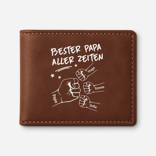 4493JGE1 bester papa aller zeiten leder portemonnaie herren personalisiert 4493J3V8B