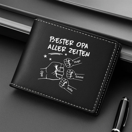 4493JGE2 bester papa aller zeiten leder portemonnaie herren personalisiert 4493J3V8B