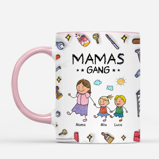 4497MGE2 3d druck effekt opas gang buntstifte personalisierte tasse opa 4497M