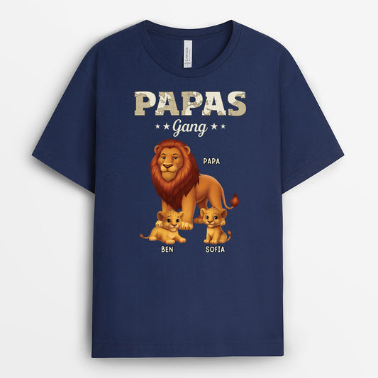 4555AGE2 opas gang lowe cartoon weltkarte t shirt opa personalisiert 4555A6L8B