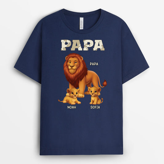 4556AGE2 opa lowe cartoon weltkarte t shirt opa personalisiert 4556A6L8B