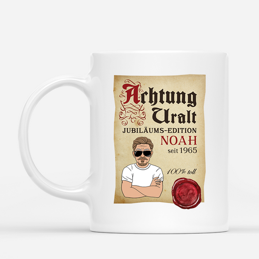 4585MGE1 uralte jubilaums edition personalisierte tasse mann_ zum geburtstag lustig 4585M5N8B