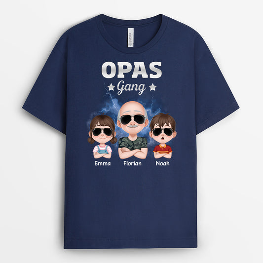 4596AGE2 opas papas gang tarnmuster blitze personalisierte t shirts herren 4596AKQ0B