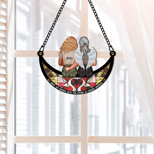 4599UGE2 ich bin immer bei dir mit flugeln sonnenfanger personalisiert zur erinnerung fur mama 4599UKL5A