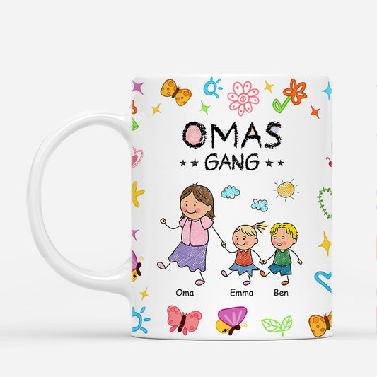 4610MGE1 omas gang buntstifte schmetterlings tasse oma personalisiert_ 4610MTM0A