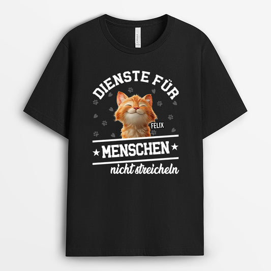 4639AGE1 dienste fur menschen t shirt katze personalisiert 4639A8IMD