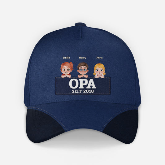 4642JGE2 papa seit kinder chibi personalisierte kappe fur papa 4642J