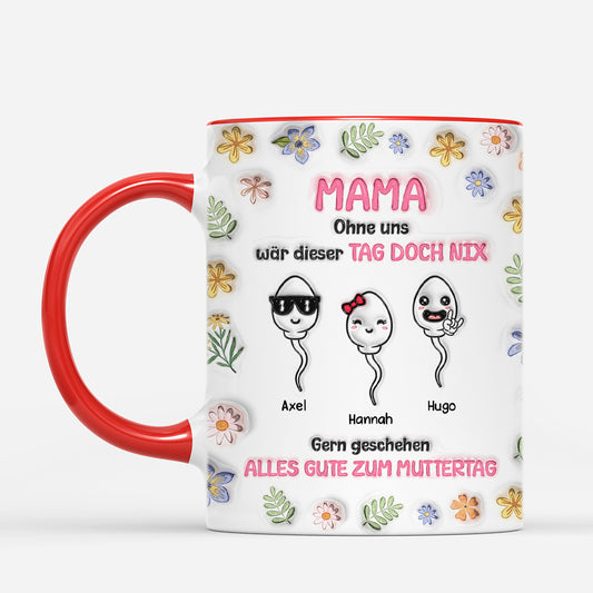 4656MGE2 3d druck effekt ohne uns war dieser tag doch nix personalisierte tasse papa_ 4656M6HAB