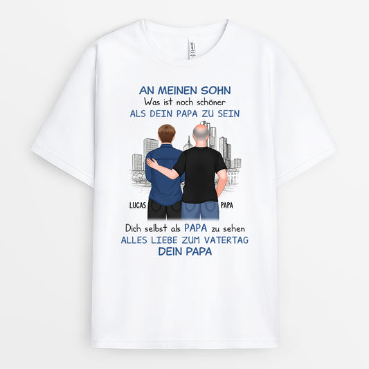 4722AGE1 ein dank an papa t shirt papa personalisiert_ zum vatertag 4722A5T7B