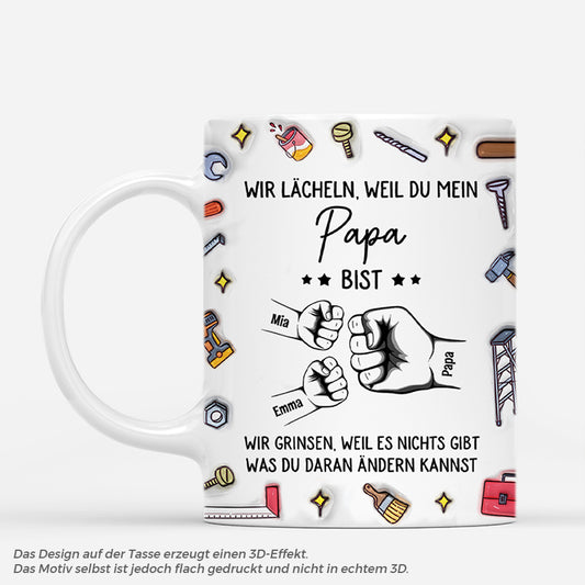 4729MGE1 3d druck effekt ich lachle weil du mein papa bist personalisierte tasse papa 4729MKM5B_4bff9f87 8e7b 43af 9992 88cbb8959f81