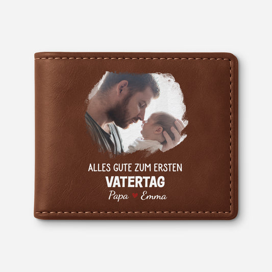 4734JGE1 alles liebe zum ersten vatertag geldborse herren personalisiert_ papa mit foto 4734JKQ5B