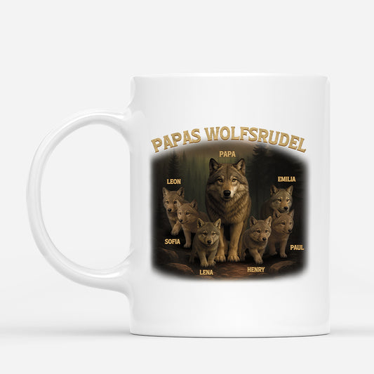 4741MGE1 papas wolfsrudel personalisiert_e tasse papa 4741M