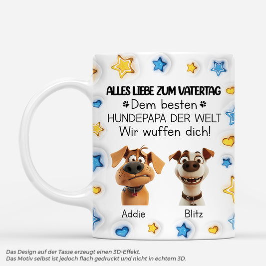 4797MGE1 3d druck effekt vatertag hundepapa ich wuff dich sterne hunde tasse personalisiert_ 4797M8T5C