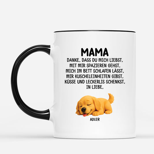 4851MGE2 schonen vatertag danke dass du mich liebst personalisierte tasse hund_ 4851MTUNC