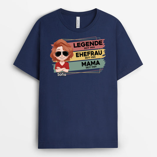 4854AGE2 legende ehemann papa cartoon t shirt papa personalisiert_ 4854A36TB