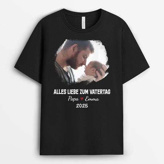 4875AGE1 schonen vatertag schwarzes t shirt papa personalisiert_ mit foto 4875AKQ5B