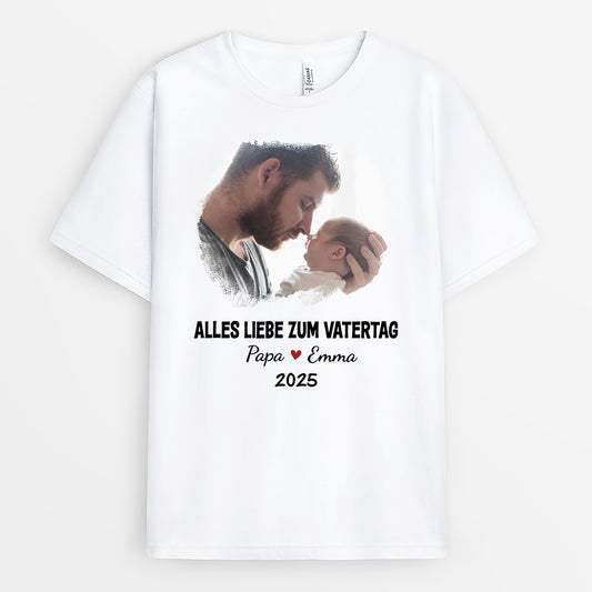 4875AGE1 schonen vatertag weisses t shirt papa personalisiert_ mit foto 4875AKQ5B