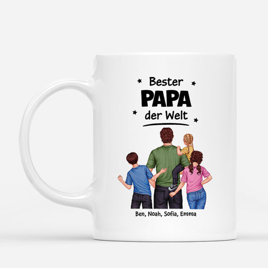4879MGE1 bester papa der welt getragen von papa personalisierte tasse papa_ 4879M8L5B