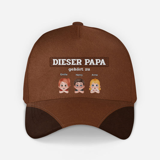 4889JGE1 dieser papa gehort zu cartoon cap personalisieren papa 4889JTMNB