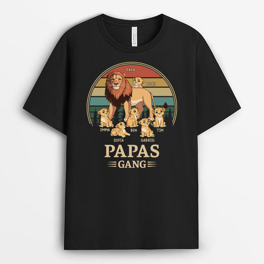 4925AGE1 papas gang lowe retro t shirt papa personalisiert_ 4925A3L8B