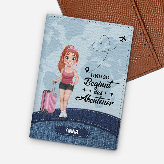 4951OGE1 und so beginnt das abenteuer chibi personalisierte reisepasshulle_ frauen 4951O66TA
