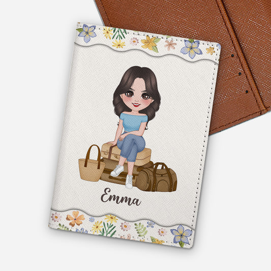 4963OGE1 madchen und blumen reisepasshulle personalisiert_ frauen 4963O3MNA