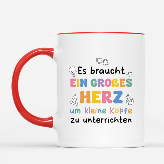 4975MGE2 es braucht ein grosses herz tasse lehrerin personalisiert_ 4975M8H0T