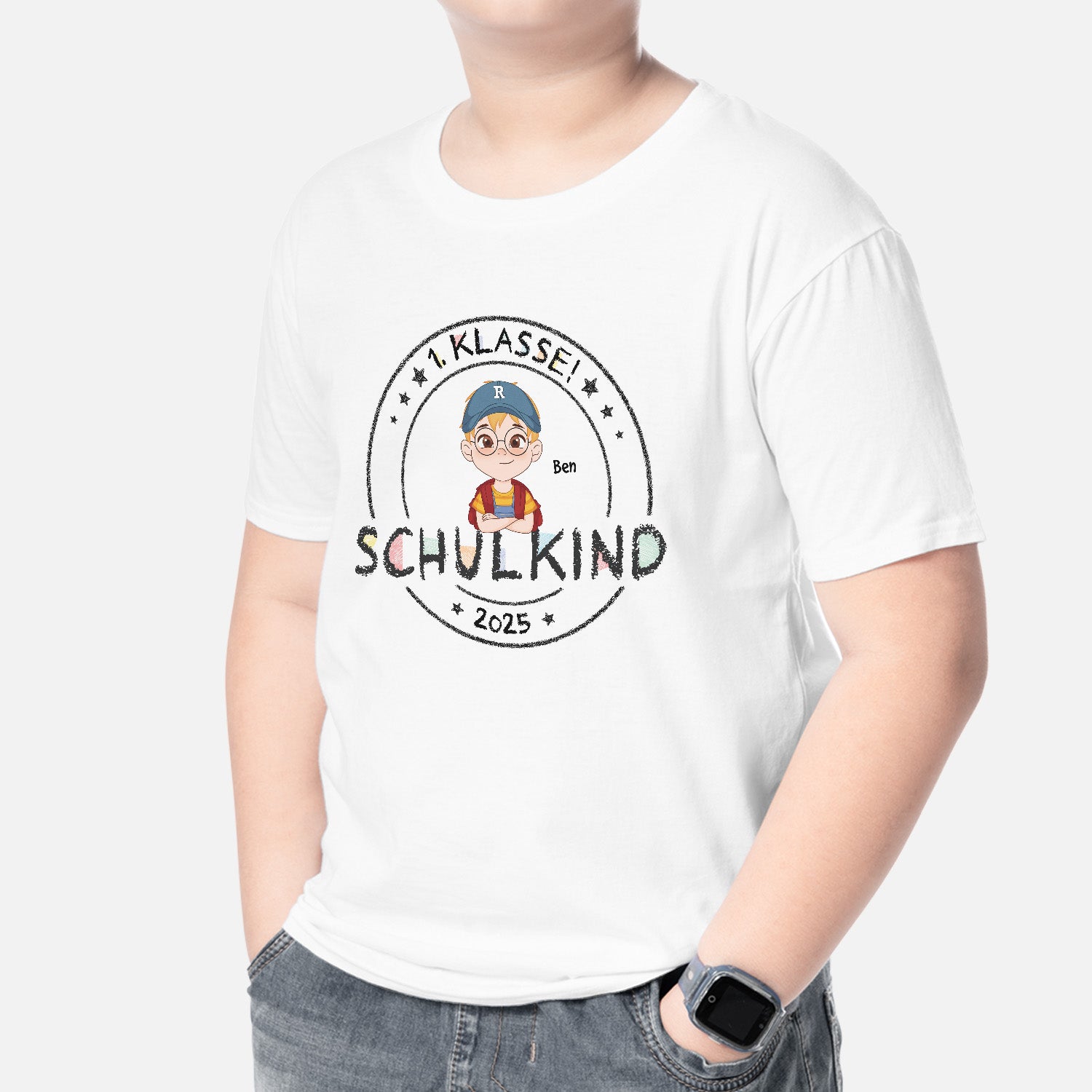 4985AGE2 schulkind klasse t shirt einschulung kinder 4985ATQ8K