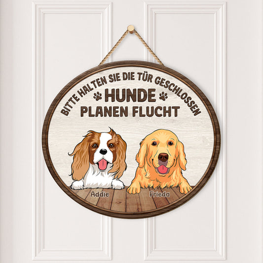 5035QGE2 hunde planen flucht holzschild personalisiert_ hunde 5035Q8QNC_31157746 a0a5 4ba1 a8b7 2afc4f6127e1
