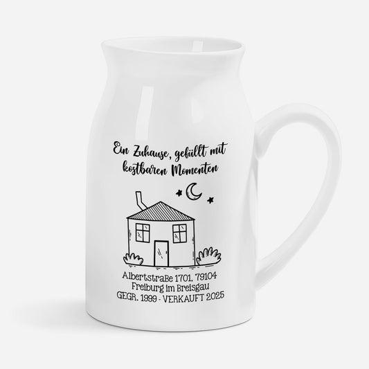 5069OGE1 ein zuhause gefullt mit kostbaren momenten keramik vase personalisiert_ familie 5069O8HAI