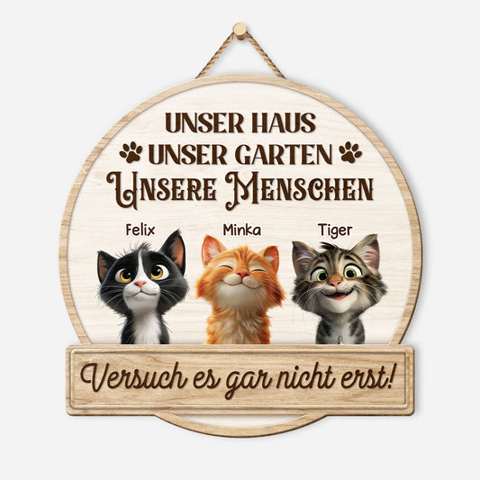 5097QGE1 unser haus holzschild personalisiert_ katzen 5097Q8TTD