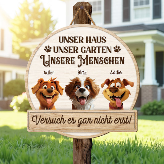 5097QGE2 unser haus holzschild personalisiert_ hunde 5097Q8TTC