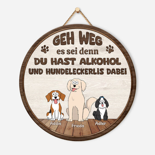 5116QGE1 lustiger spruch uber alkohol und hundeleckerlis holzschild personalisiert hunde 5116Q6YNC_0b708a00 f7d3 49f2 bea2 22076f161677