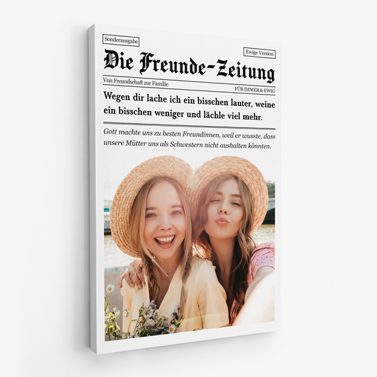 5164CGE2 die freundschaft zeitschrift personalisierte leinwand freundinnen_ 5164CKH0F_42b53778 204f 4d0c bfdb 3244cdf52a18