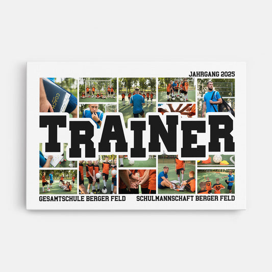 5200CGE1 sportarten foto leinwand personalisiert 5200CKUMB