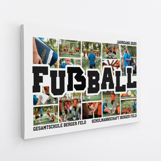 5200CGE2 sportarten foto leinwand personalisiert 5200CKUMB