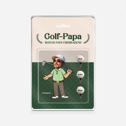 5217RGE1 golf papa personalisierte acryl plakette papa 5217R3MMB