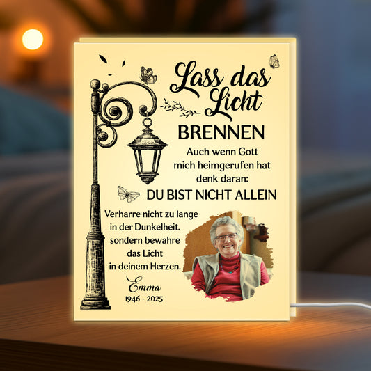 5241LGE2 du bist nicht allein personalisierte lightbox_ mama zur erinnerung 5241L6LNA
