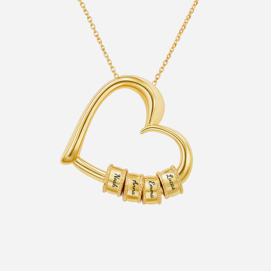 5246JGE1 mama oma kinder herzen personalisierte halskette damen_ 5246J0B5A