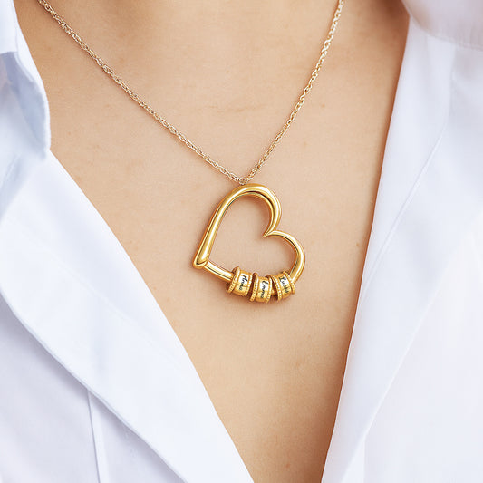 5246JGE2 mama oma kinder herzen personalisierte halskette damen_ 5246J0B5A