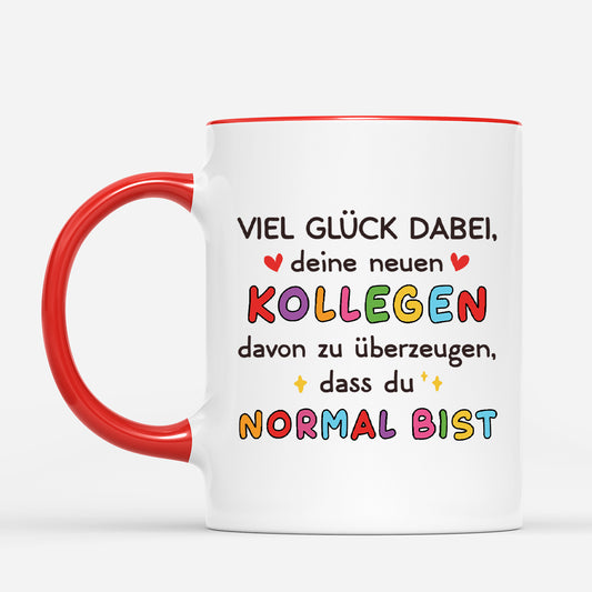 5289MGE2 du bist normal personalisierte tasse abschied kollegin_ kollege mit gesicht lustig 5289M8KZO