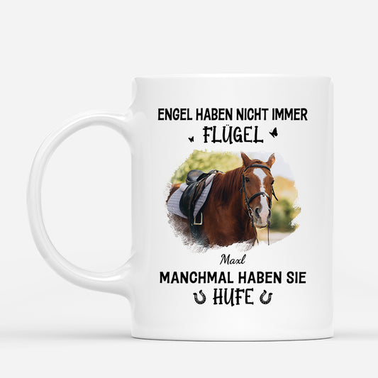 5297MGE1 engel gibts auch mit hufen personalisierte tasse mit foto_ pferd zur erinnerung 5297MKQ5U