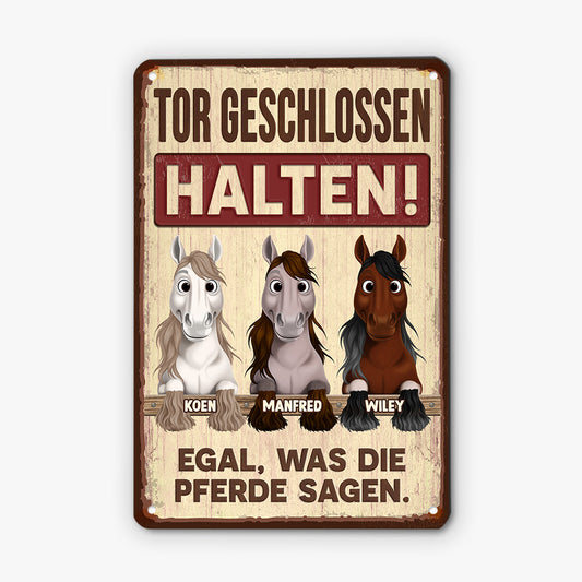 5308EGE1 tor geschlossen halten egal was die pferde sagen lustiges turschild personalisiert metall_ pferd 5308E3VMU_f902bb90 14a8 46fd bfc3 b9be63fad9fb