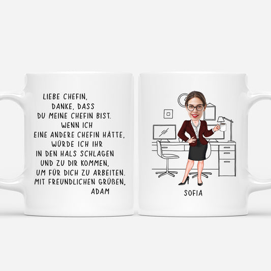 5316MGE1 danke chef sagen_ lustige tassen personalisieren name_ kollegen mit gesicht 5316M8T0O