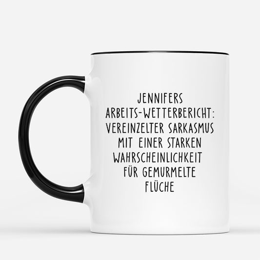 5317MGE2 arbeits wetterbericht lustige tassen personalisieren name_ kollegen mit gesicht 5317M8T7O