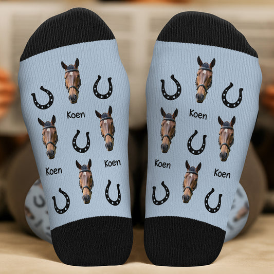 5344JGE2 pferd mit gesicht personalisierte socken foto_ 5344J8LTU_d6684234 c845 4f1e 942b 6c64c3ffc084