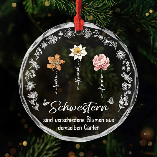 5356OGE1 schwestern sind verschiedene blumen aus demselben garten personalisierte glas ornamente geschwister 5356OTQME_5647d9b5 bd26 4b07 ade2 744fead568a4