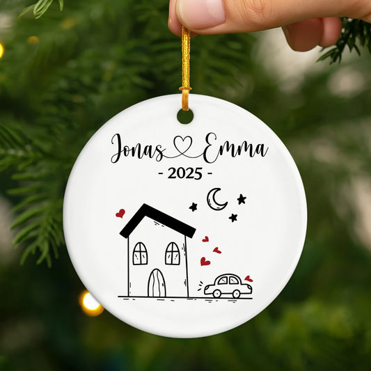 5375OGE2 zuhause personalisierte keramik ornamente familie 5375O3TNI