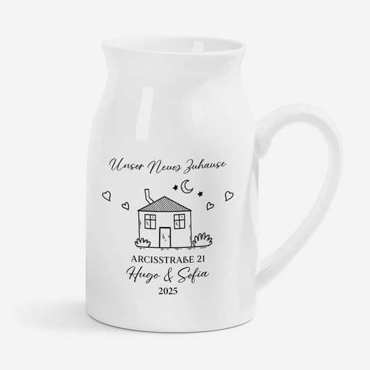 5385OGE1 unser neues zuhause keramik vase personalisiert_ familie mit foto 5385OKL0I