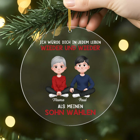 5545OGE2 fur meine kinder spruche personalisierte acryl ornamente kinder sohn tochter 5545O8LAA